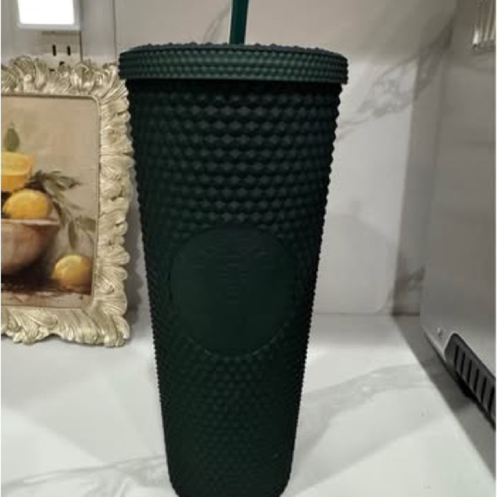 Starbucks Studded 24 oz Cold Cup Tumbler – Green (Collectible, Discontinued)